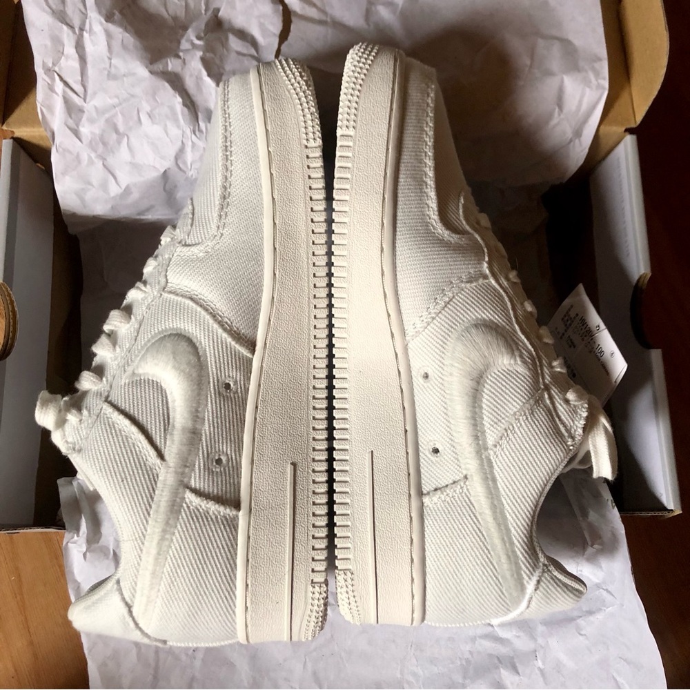 Nike Air Force 1 Low 'Canvas Pack - Summit White - NEW IN THE BOX - Size 8 - Picture 3 of 11